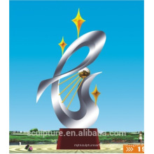 2016 New Metal Landscape Abstract Sculpture Of Modern Fashion Urban Statue